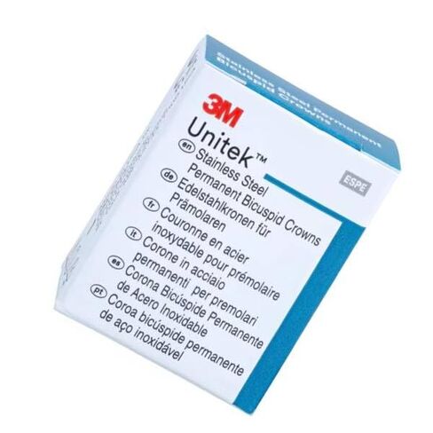 3M Solventum 900642 Unitek Crowns الفولاذ المقاوم للصدأ 2nd Bicuspid الدائم #2 الجزء السفلي الأيمن 5/Bx in Kuwait