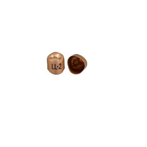 3M Solventum 940532 Unitek Crowns Gold Anodized 1st Bicuspid #2 Lower Left 5/Bx in Kuwait
