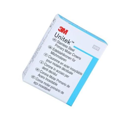 3M Solventum 900235 Unitek تيجان من الفولاذ المقاوم للصدأ الرحى الثاني الأساسي رقم 5 السفلي الأيسر 5/Pk in Kuwait