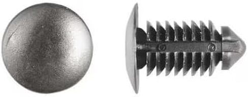 Push-In Rivet, Dome, 9 Mm Dia., 19.5 Mm L, Nylon Body, 50 Pk, 5643Pk in Kuwait