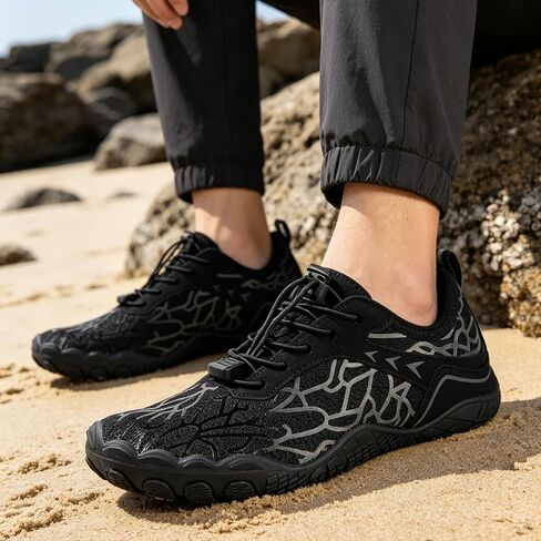 Unisex Non-Slip Water Shoes, Quick-Dry Barefoot Aqua Sneakers, Lightweight Outdoor Footwear for Beach Hike Swim in Saudi Arabia