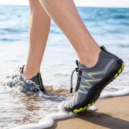 Couple Universal Water Shoes, Lightweight Quick-Dry Beach Shoes for Snorkeling Diving Swimming Wading, Soft Sole Water Shoes for Hiking Yoga Fitness in Kuwait