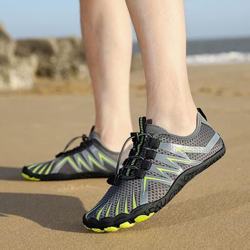 Couple Universal Water Shoes, Lightweight Quick-Dry Beach Shoes for Snorkeling Diving Swimming Wading, Soft Sole Water Shoes for Hiking Yoga Fitness in Kuwait