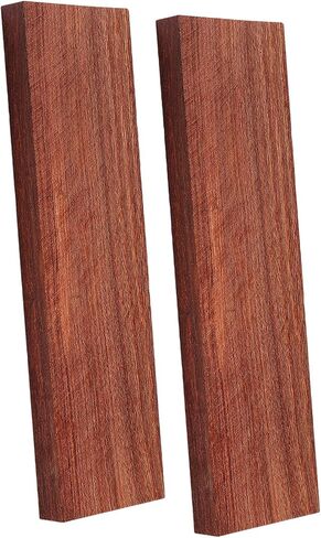 Redwood Lumber Blank Smooth Surface Wood for DIY Musical Instrument Knobs Nut Saddles Handle Plate Material- 2 Pc in Kuwait