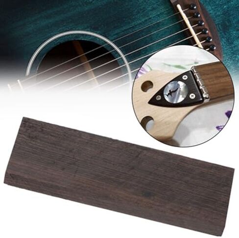 2Pcs Black Ebony Blank Lumber Handle Plate Material 120x40x10mm – Ebony Wood Timber Handle Plate in Kuwait