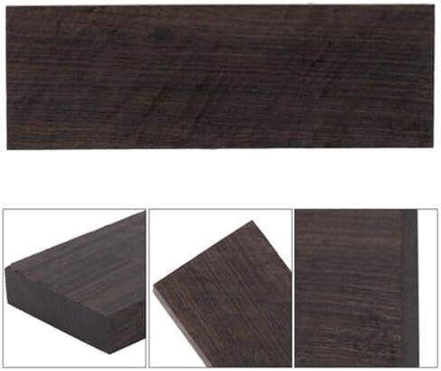 2Pcs Black Ebony Blank Lumber Handle Plate Material 120x40x10mm – Ebony Wood Timber Handle Plate in Kuwait