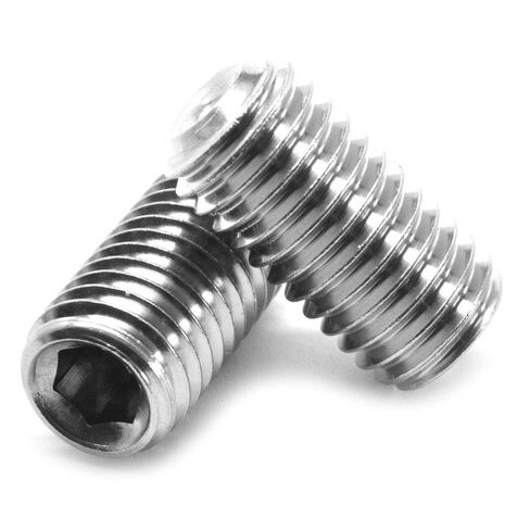 #3-48 x 3/16" Coarse Thread Socket Set Screw Cup Point Stainless Steel 18-8 Pk 25 in Kuwait