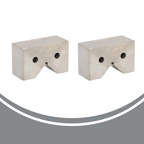 V-Block Set V Block Ground Pair 2X 3/4x 1-1/4Inch for Milling Machine and Drilling Machine in Kuwait