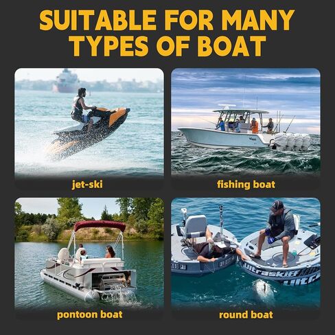 TENGBASE Boat Seat Pedestal Mount Kit, 3/4 Inch Pin Post with 7 x 7 Inch Marine-Grade Base Plate, Secure Locking Swivel System for Pontoon, Fishing, and Bass Boats in Kuwait