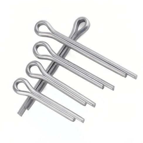 110 PCS Heavy Duty Cotter Pin Assortment Kit, 8 Popular Sizes Used for Hitch Pin Lock System, Trucks, Engine Repair in Towing Hitch Clips & Pins in Kuwait