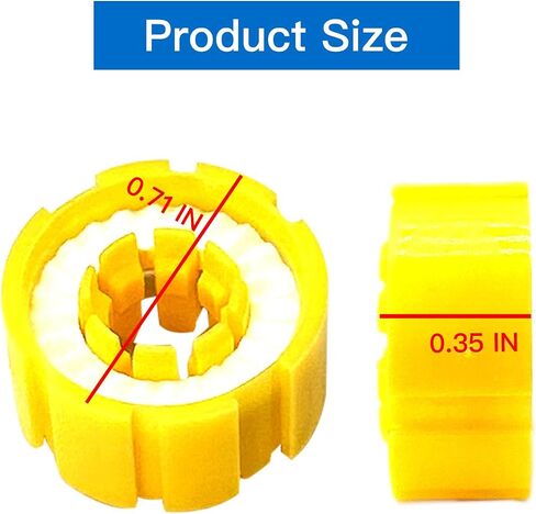 3PCS Inflatable Life Jacket Yellow Bobbin Replacement, Portable Life Vest Belt Bobbins Replacement Work with Automatic Inflator Device in Kuwait