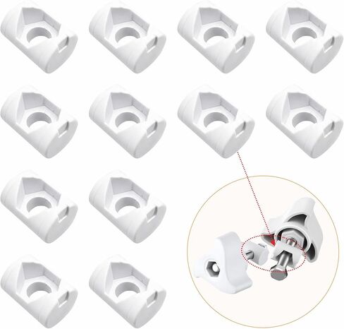 A20215 Lid Fastener Barrel Nuts, 12 Pack Lock Nut Replacement Parts Compatible with Fluval FX2 FX4 FX5 FX6 Canister Filters, Aquarium Filter Lid Fastener Parts in Kuwait
