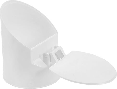 UPKOCH Pvc Sewer Vent Cover Valve 110mm round Drain Backflow Preventer for Kitchen Bathroom Fan Ventilation Pipe Plug in Kuwait