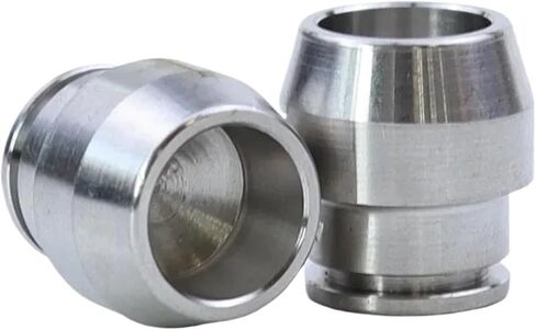 1pcs 3 4 6 8 10 12 14 15 16 20 mm 1/8" 1/4" 3/8" 1/2" 1" End Sleeve Insert 304 316 Stainless Steel Compression Union Fitting(SS316 3l8 9.53mm) in Kuwait