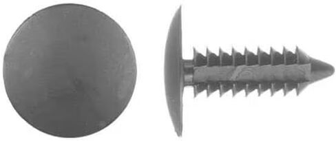 Push-In Rivet, Dome, 0.219 in Dia., 3/4 in L, Nylon in Kuwait