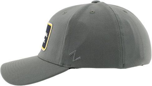 Michigan Wolverines NCAA Officially Licensed Fitted Hat ZH Patch Brick Gray, Medium in Saudi Arabia
