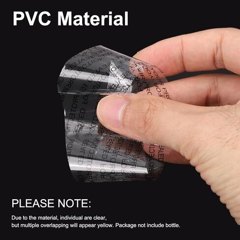uxcell 200Pcs Shrink Bands, 35 * 24mm PVC Clear Perforated Heat Shrink Wrap Band for Bottles, Jars Seal for Dropper Bottle, Test Tube Bottles in Kuwait
