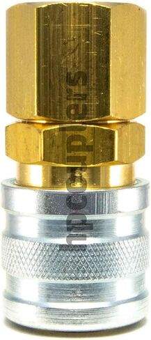 Foster 3203, 3 Series, Industrial Coupler, Manual, 3/8" Female NPT, Brass, Steel in Saudi Arabia