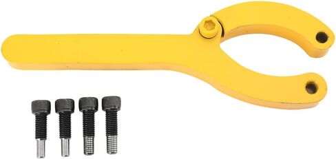 Excavator Repair Change Oil Seal Wrench Tool, 2 Jaws Hydraulic Cylinder Wrench, Adjustable Gland Nut Wrench for Excavator Maintenance, Oil Seal Replacement in Saudi Arabia