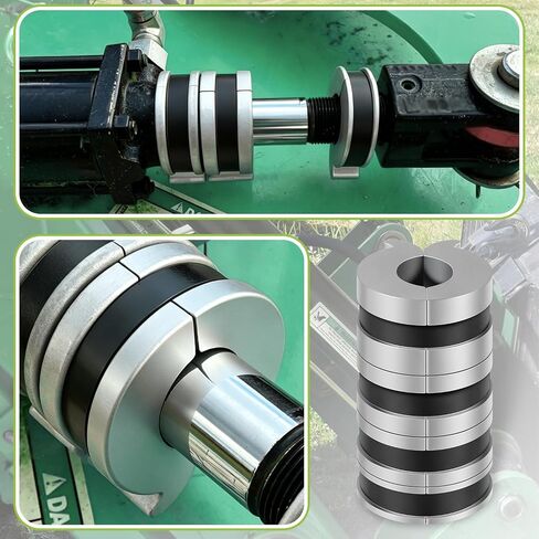 Stroke Control Kit 1 Fits 1-1/8" 1-1/4" 1-3/8" & 1-1/2" Cylinder Shaft for Hydraulic or Air Cylinders, Heavy Duty Quick Attach Stroke Reducer Thickness: 0.75", 1.0", 1.25", 1.5" (4-Piece) in Saudi Arabia