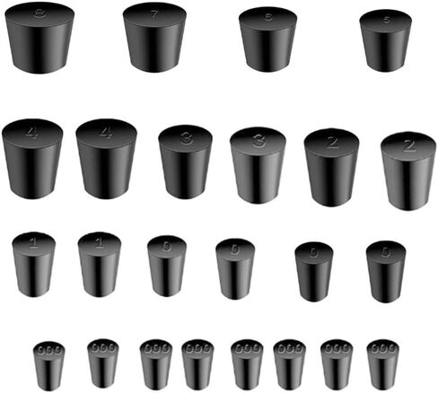 Contains 25 Pieces of 2# Specification Rubber Plugs to Meet Bulk Usage Needs in Kuwait