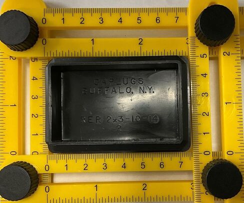 (Pack of 10) 2" x 3" Rectangular Cap Plugs (3x2 Inch) | 10-14 Ga - Fits ID 2.73"-2.83" L - 1.74"-1.83" W) Fence Post Finishing Inserts | Fitness Eqpt End Caps | by SBD in Saudi Arabia