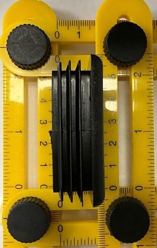 (Pack of 10) 2" x 3" Rectangular Cap Plugs (3x2 Inch) | 10-14 Ga - Fits ID 2.73"-2.83" L - 1.74"-1.83" W) Fence Post Finishing Inserts | Fitness Eqpt End Caps | by SBD in Saudi Arabia