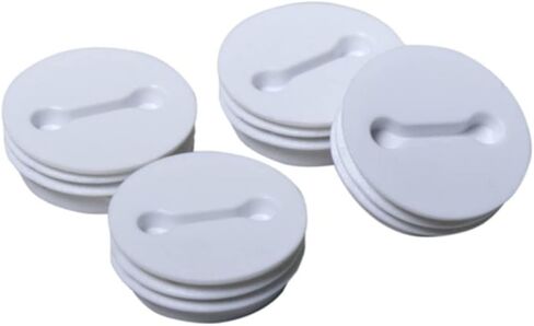 Bell Outdoor 5269-6 1/2" NPT White Round Plastic Closure Plugs in Saudi Arabia