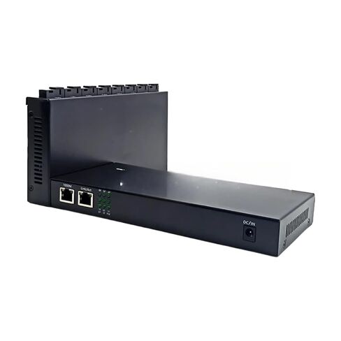 Gigabit Ethernet Fiber 8 1.25G Optical Ports 2 RJ45 20km SC Single Mode(8F-2E Simplex 1 pcs) in Kuwait