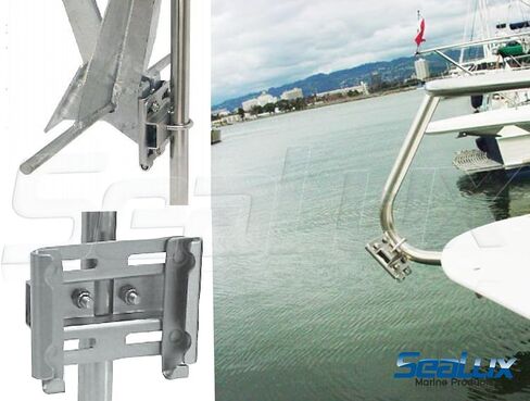 SeaLux Vertical Stanchion Rail Mount Anchor Bracket/Holder in Kuwait
