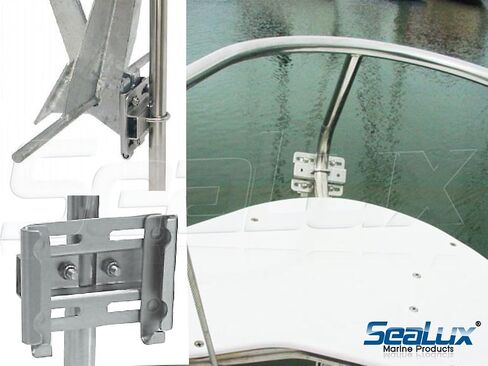 SeaLux Vertical Stanchion Rail Mount Anchor Bracket/Holder in Kuwait