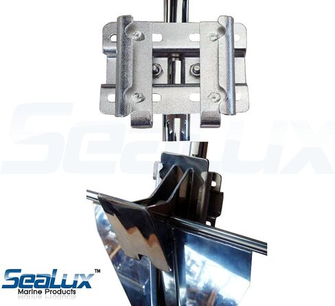 SeaLux Vertical Stanchion Rail Mount Anchor Bracket/Holder in Kuwait