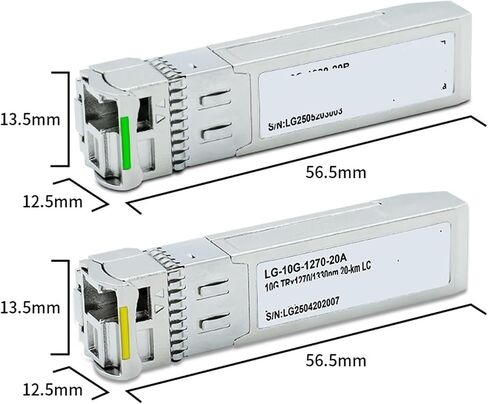 10G LC SFP+ Module with 1270/1330nm Single-Mode Fiber in Kuwait
