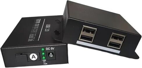 Fiber USB2.0 Expander 1 in 4 Out in Kuwait