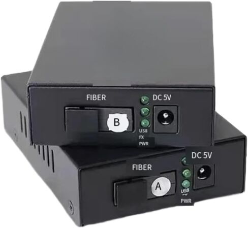 Fiber USB2.0 Expander 1 in 4 Out in Kuwait