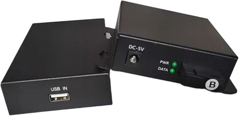 Fiber USB2.0 Expander 1 in 4 Out in Kuwait