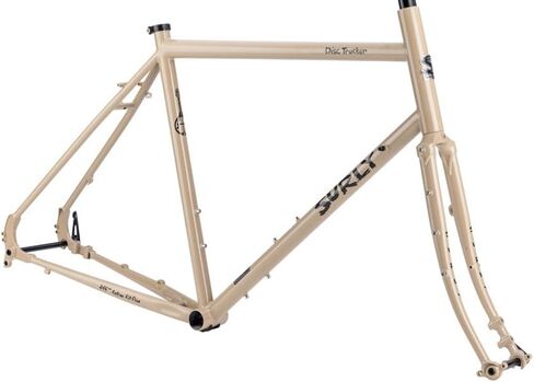 26" Disc Trucker Frameset in Grandpa's Khakis by Surly Bikes in Saudi Arabia