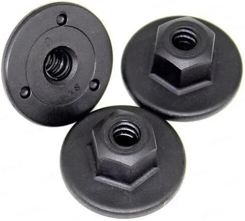 10/20/30pcs Auto Clips For Hex Head Plastic Self-Threading Nut for Retainer Chassis Rear Bumper Splash Shield car interior parts(10PCS) in Kuwait