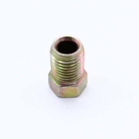 20 Pieces Inverted Tube Nut Set Standard 3 8 24 Inch Thread Steel Tube Nuts Resistant Zinc Fittings for Auto Vehicle Systems in Kuwait