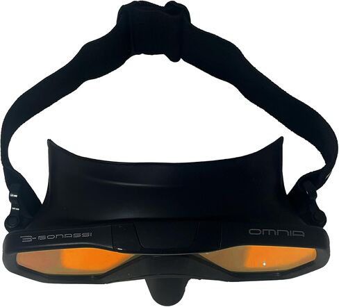 Omnia Revo Antifog Diving Mask with Elastic Band, Scuba Snorkeling Mask with Wide View in Kuwait