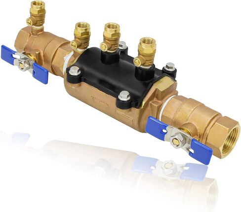 1-350 1" Double Check Backflow Preventer, Double Check Valve Assembly | 1 inch Backflow Preventer, Modular Design, Prevent Backpressure and Backsiphonage in Kuwait