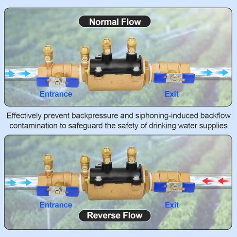 1-350 1" Double Check Backflow Preventer, Double Check Valve Assembly | 1 inch Backflow Preventer, Modular Design, Prevent Backpressure and Backsiphonage in Kuwait