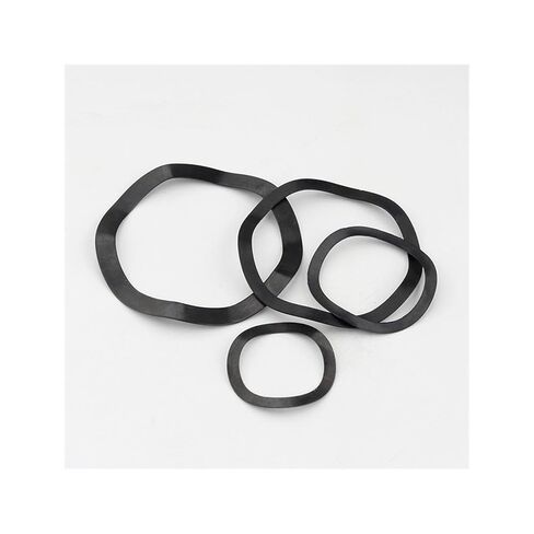 Wave Washer, Black Mangnese Steel Wave Washer Crest Type Gasket Spring M3-M24 M27-M118 in Kuwait