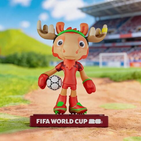 Sanyetral for FIFA 2026 World Cup Official Licensed Mascot Figurines Set of 3 with Display Box (Clutch, Maple & Zayu), Official Merchandise Model Figure for Collectors in Kuwait