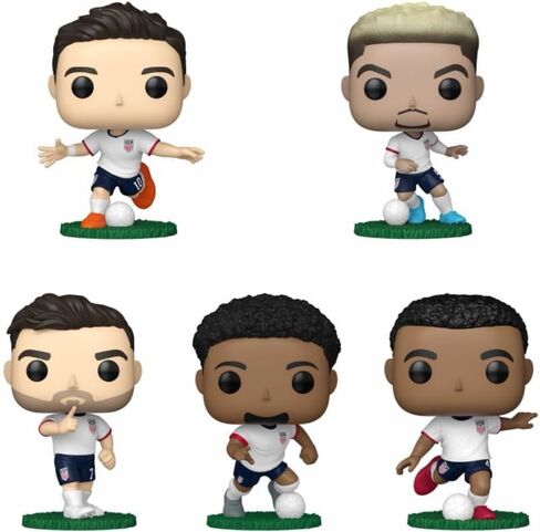 Funko USMNT (كأس العالم 2026) بوب! مجموعة كرة القدم (5) in Kuwait