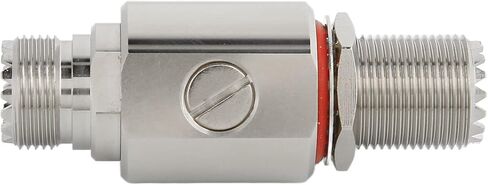 Diyeeni Arrestor, UHF Female to Female Bulkhead 50Ohm DC 3GHz Coaxial Protector, Replaceable 90v Gas Tube in Kuwait