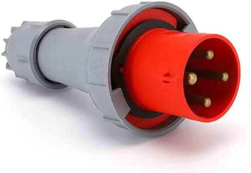 IEC60309 Waterproof Industrial Connector Plug 4Pin 125A 380-415V 3P+E IP67 in Saudi Arabia