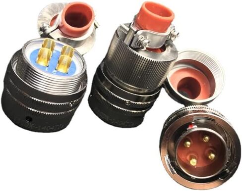 1pcs Y50DX-1404TJ2/TK2 Y50DX-1404ZJ10/ZK10 Circular Connector 4-pin Plug Socket | [](Y50DX-1404TK2 head hole) in Saudi Arabia