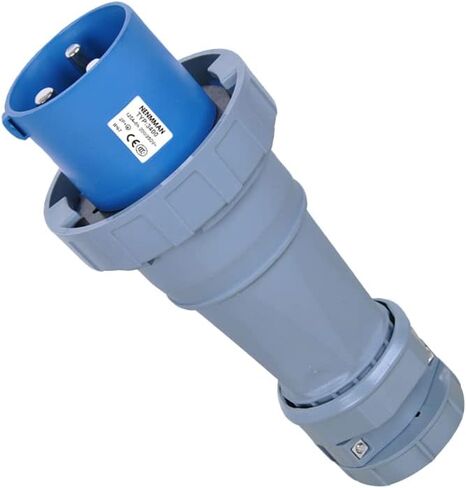 IEC60309 Waterproof Industrial Connector Plug 3Pin 125A 230V 2P+E IP67 in Saudi Arabia