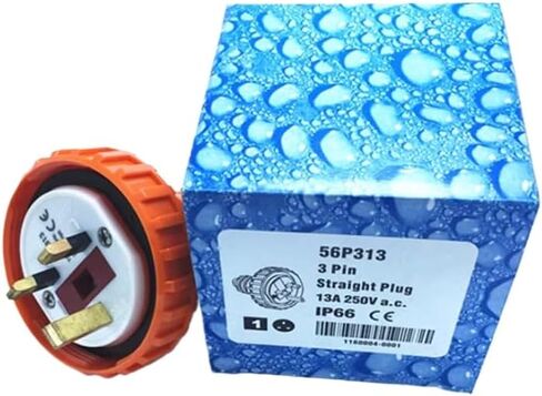 1pc Outdoor Waterproof Plug British 56P313 Garden 13a Surface Mounted in Saudi Arabia